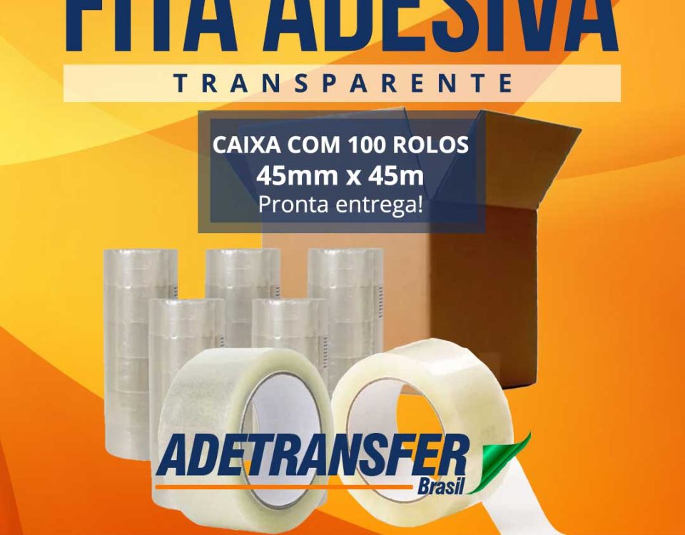 Precisando de Fita Adesiva Transparente? Na Adetransfer Tem!