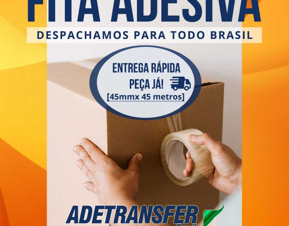 Fita Adesiva Larga Transparente no Atacado a Pronta Entrega!